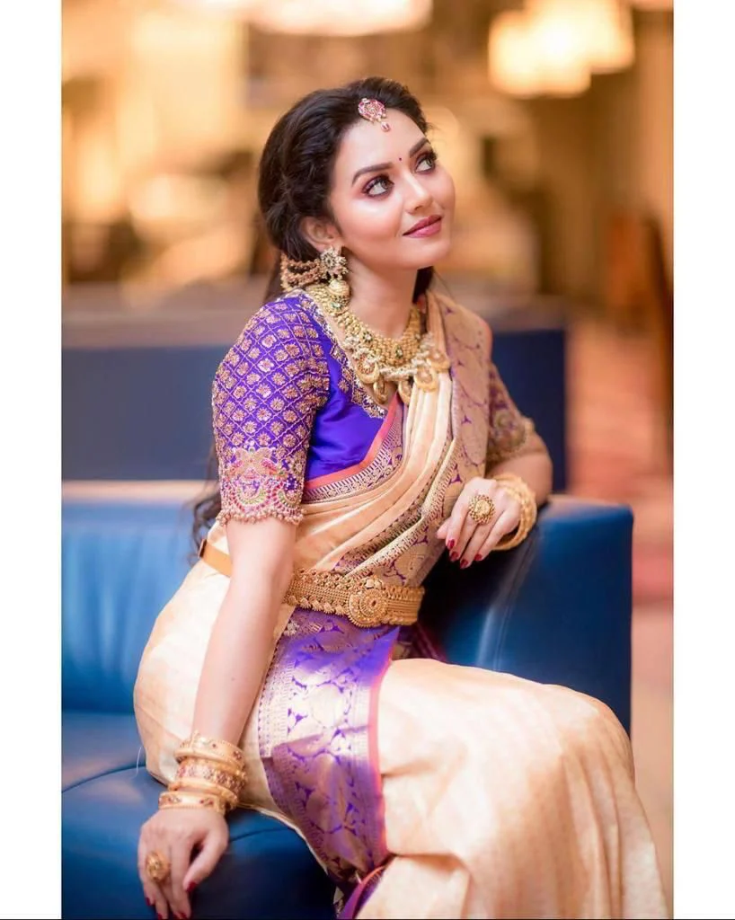 Admirable Peach Soft Silk Saree With Angelic Blouse Piece - Image 6