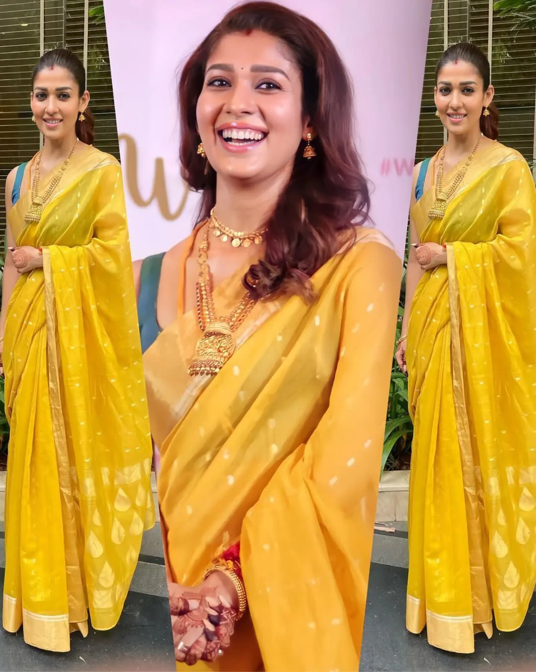 Outstanding Yellow Soft Silk Saree with Phenomenal Blouse Piece - Image 3